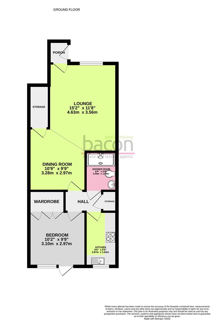 Floor Plan | Flat - Retirement | Penrith Court, Broadwater Street East, Broadwater, West Sussex, BN14 9AN | Sold - Subject to Contract